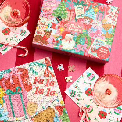 Pinkmas Puzzle - 1000 pc jigsaw puzzle