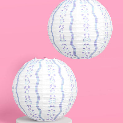 Coastal Lanterns - set of 6 paper lanterns