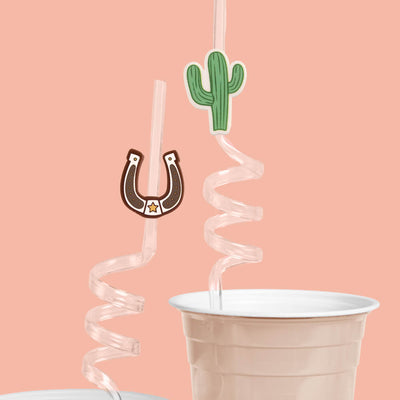 Saddle Up Straws - 16 reusable straws