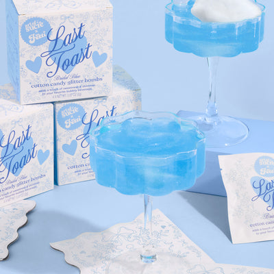 Last Toast Glitter Bombs - 4 cotton candy glitter bombs