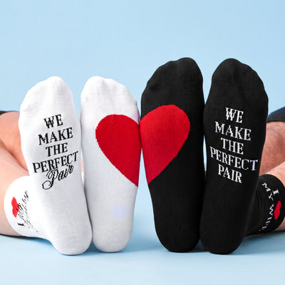 Perfect Pair Couples Socks - Cotton Blend Socks