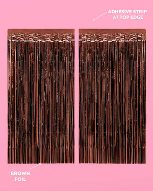 Espresso Martini Curtain - set of 2 curtains