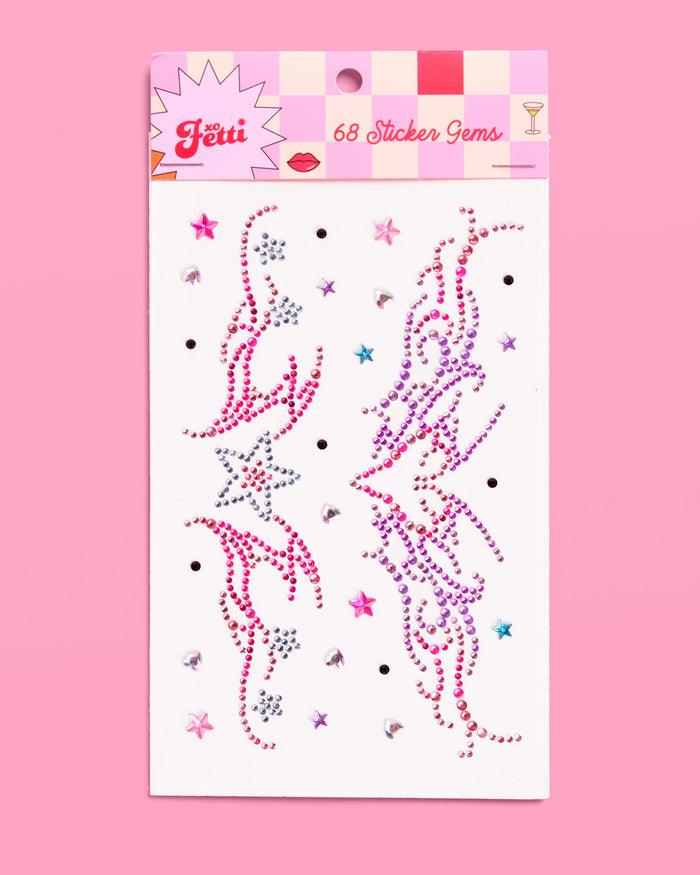 Y2K Body Gems - adhesive gem set