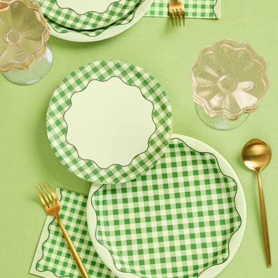 Country Club Plates Set - 32 Plates