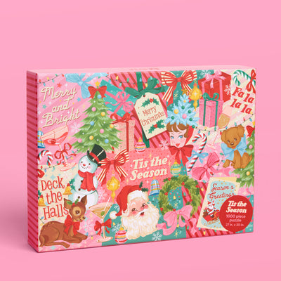 Pinkmas Puzzle - 1000 pc jigsaw puzzle