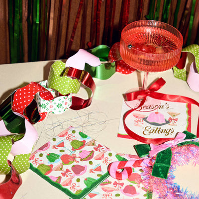 Tis the Season Paper Chains - 90 strip holiday garland