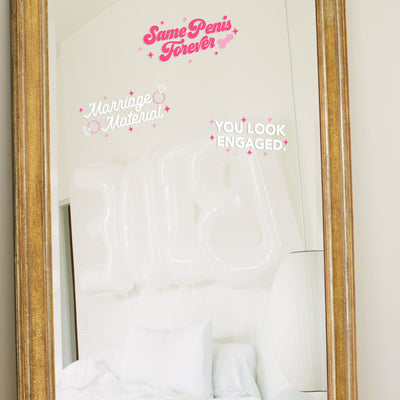 Same Decals Forever - mirror decal set