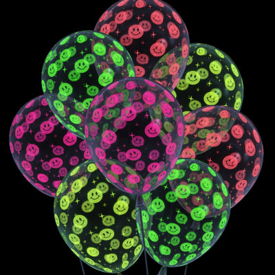 Rave Girl Glo Pack - 24 neon balloons