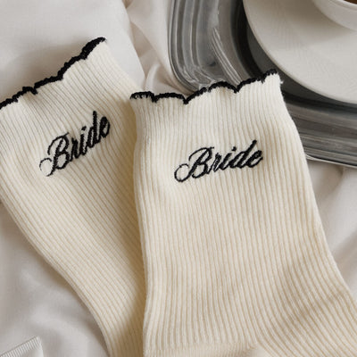 Bride Beauty Trio - bag, eye mask + socks