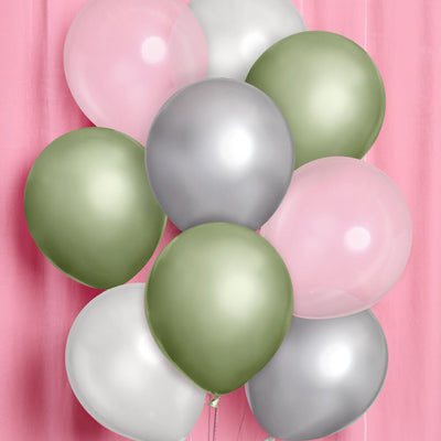 Sage Balloon Pack - 24 latex balloons