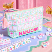 Mahjong Tile Bag - nylon zipper bag