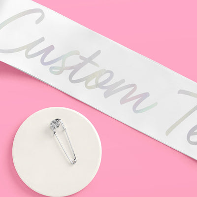 Scripty Custom Sash - customizable sash