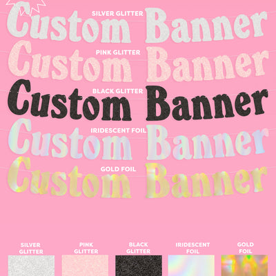 Gatsby Custom Banner - customizable banner