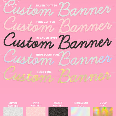 Pretty Custom Banner - customizable banner