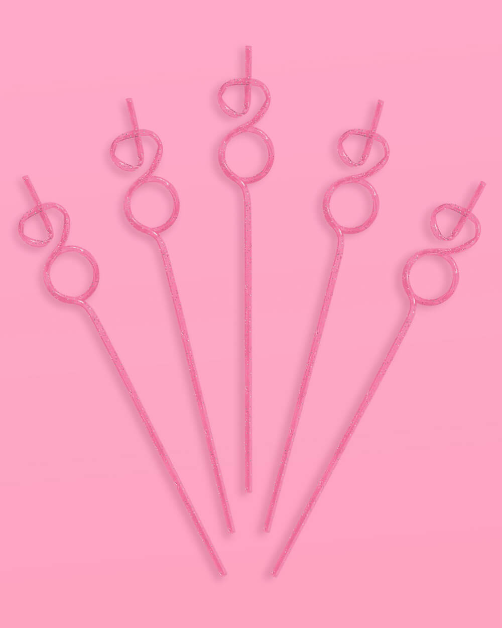 Bling Ring Straws - 16 reusable straws