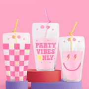 Preppy Party Sippers - 15 drink pouches