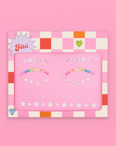 Rave Girl Gem Set - pre-glued eye applique