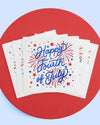 Party In The USA Napkins - 25 foil napkins