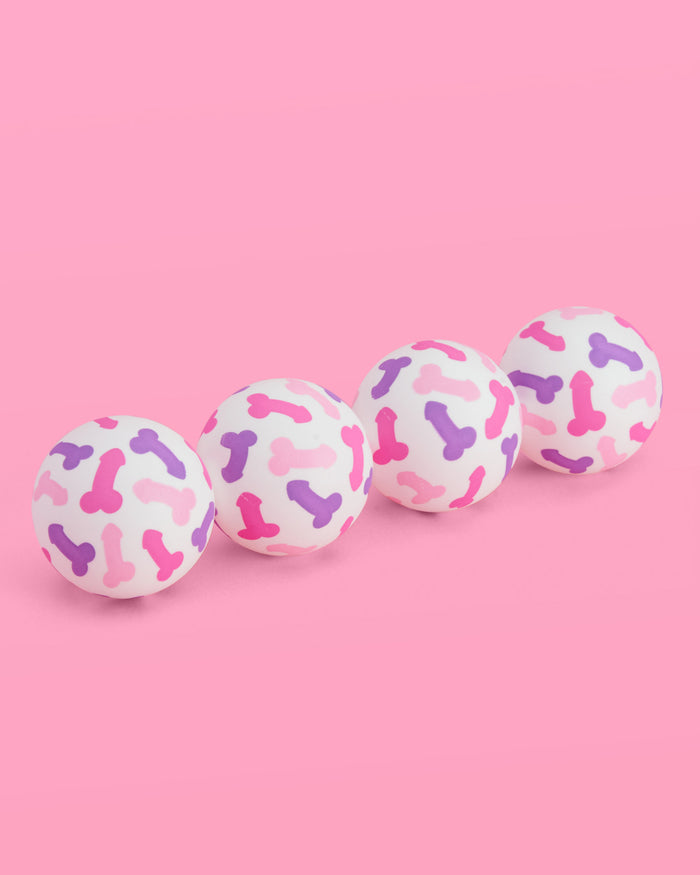 P3N!5 Pong Balls - really cute pong balls