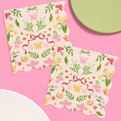 Garden Fairy Napkins - 25 paper napkins