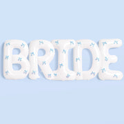 XL Bride + Bows Balloons Bundle