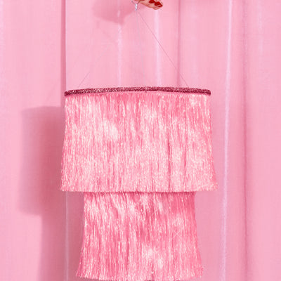 That's Hot Chandelier - iridescent foil chandelier