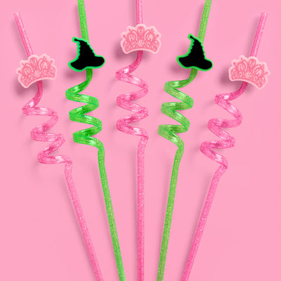 Emerald City Straws - 12 reusable straws