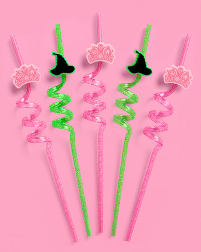 Emerald City Straws - 12 reusable straws