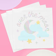Over the Moon Napkins - 50 paper napkins