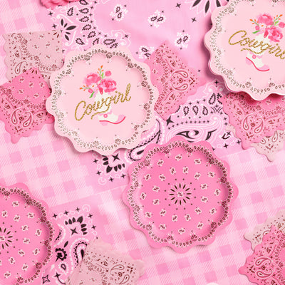 Cowgirl Tablecloth - washable tablecloth