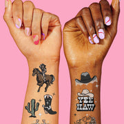 Texas Hold 'Em Tats - 50 temporary tattoos