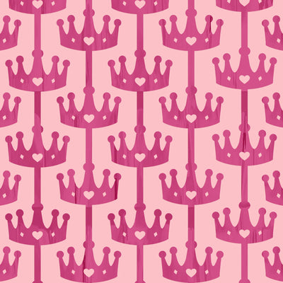 Princess Curtain - pink foil curtain