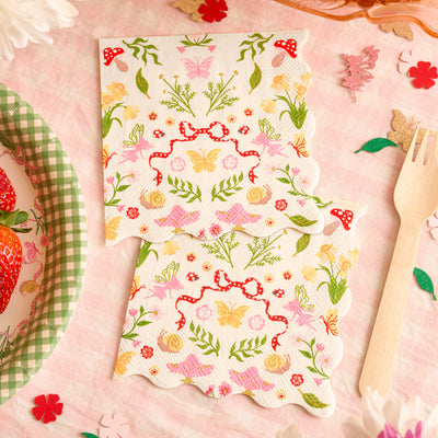 Garden Fairy Napkins - 25 paper napkins