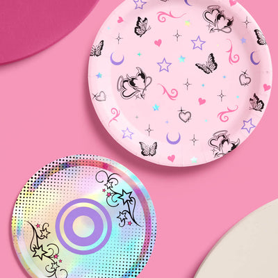 Y2K Plates - 32 paper plates