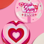 Pink Pony Club Plates - 24 paper plates