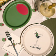 Extra Dirty Plate Set - 32 paper plates, 2 sizes
