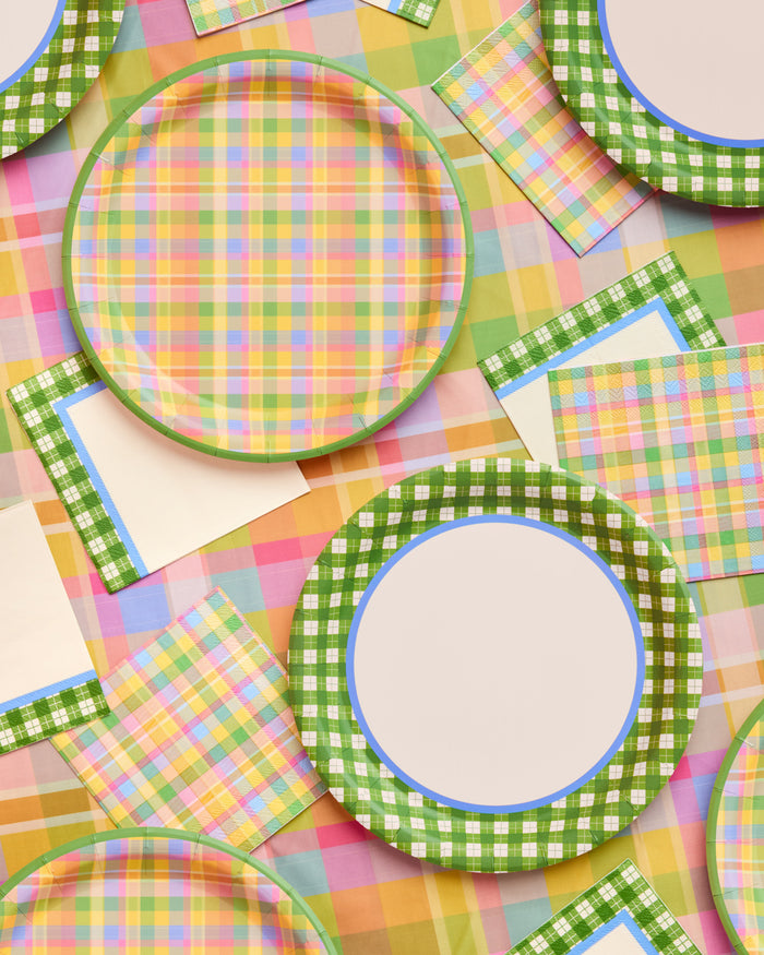 Summer Camp Plates - 24 paper plates