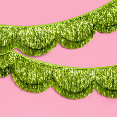 Limelight Scallop Banner - Fringe Banner