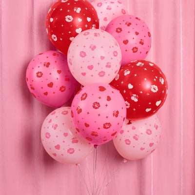 Lucky in Love Balloon Pack - 24 latex balloons