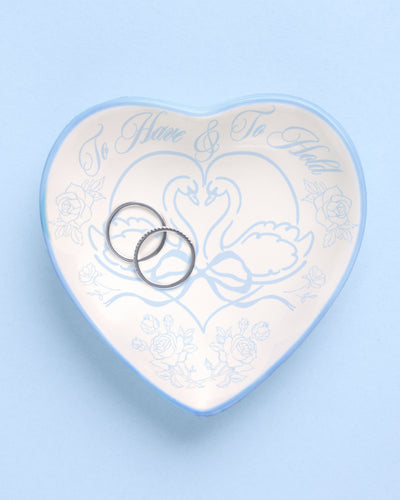 To Have & To Hold Ring Tray - ceramic dish