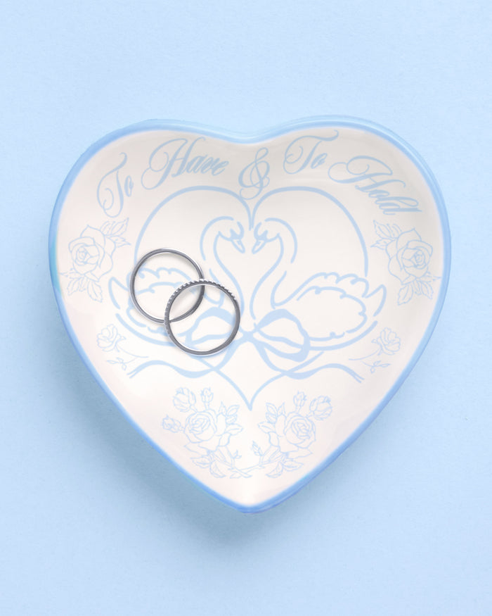 To Have & To Hold Ring Tray - ceramic dish