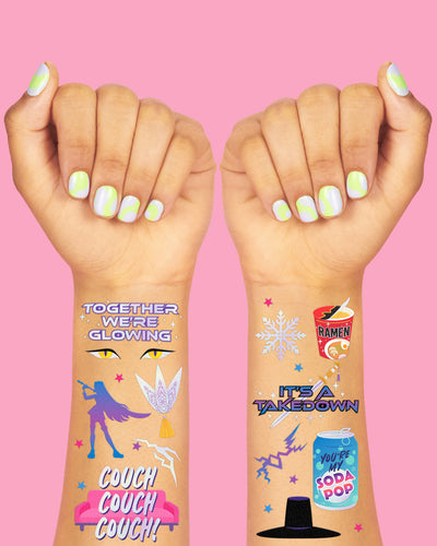 Takedown Tats - 68 temporary tattoos