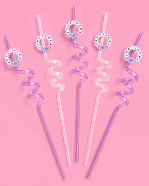 Party Era Straws - 8 reusable straws | xo, Fetti