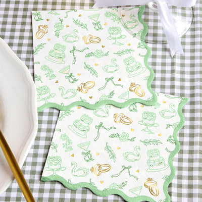 Forever & Ever Napkins - 25 paper napkins