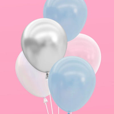 Cloud Nine Trio - tats, banner + balloons