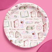 Book Club Plates - 25 paper plates