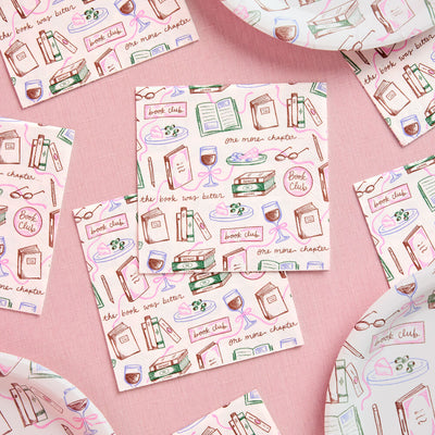 Book Club Napkins - 25 paper napkins