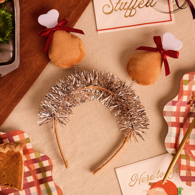 Turkey Leg Headband - fringe headband