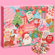 Pinkmas Puzzle - 1000 pc jigsaw puzzle