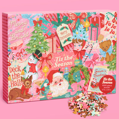 Pinkmas Puzzle - 1000 pc jigsaw puzzle